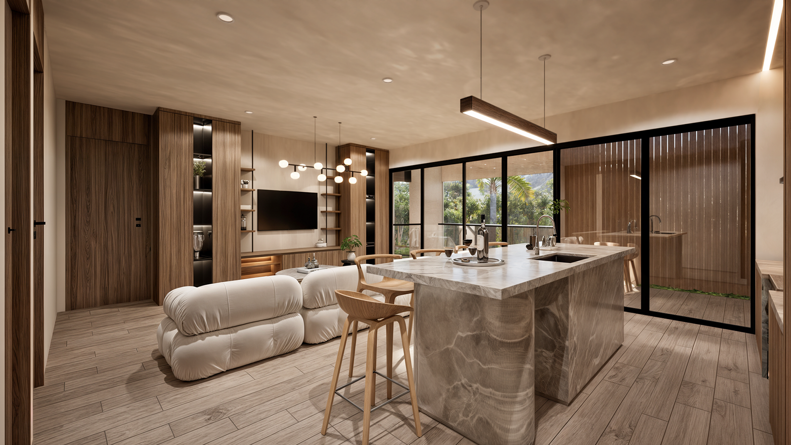 Brand-New Modern 2-Bedroom Villa with Rooftop Pool & Ocean Views in Uluwatu - Long Leasehold 77 Years