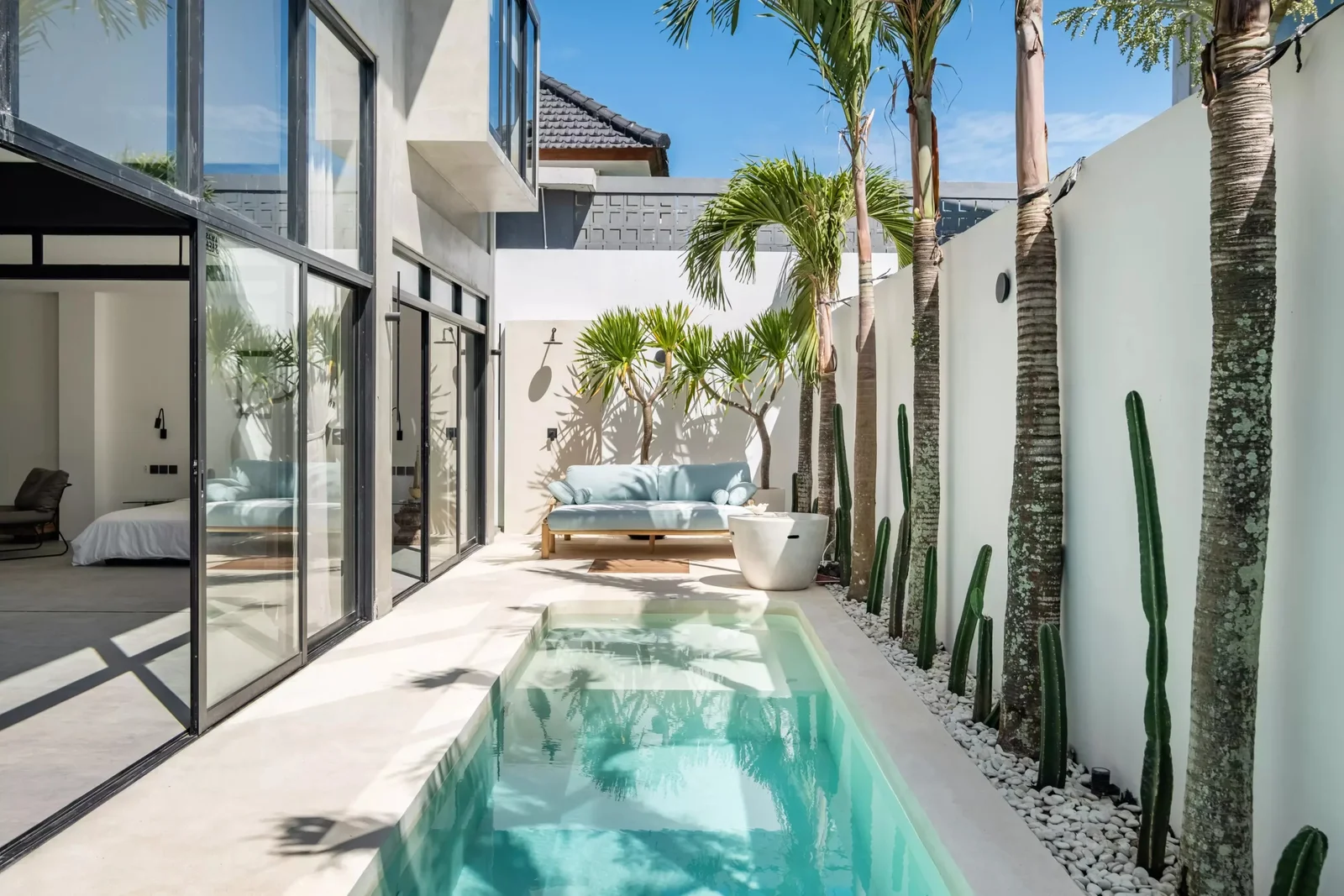 New York-Style Loft Villa with 3 Bedrooms for Yearly Rental in Berawa, Canggu