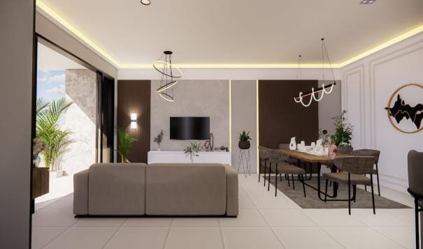 Modern 2-Bedroom Villa with Rooftop in Jimbaran
