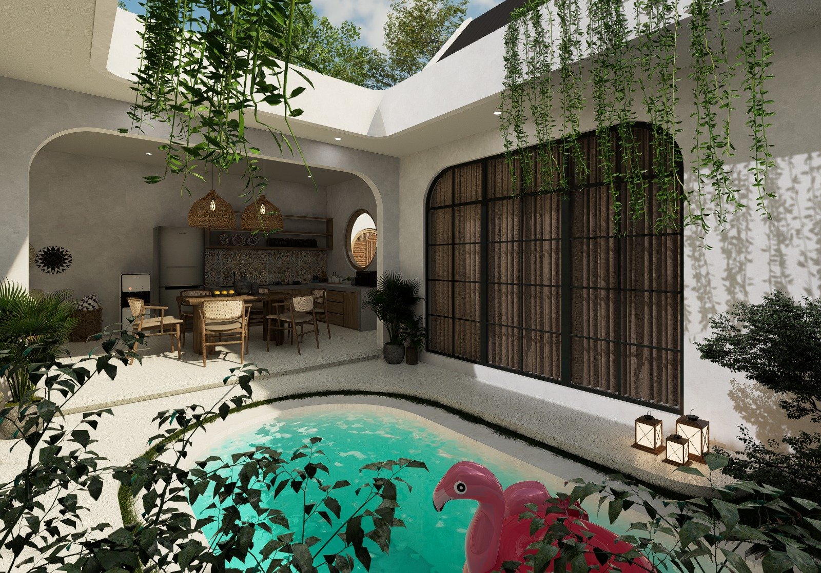 Brand-New Mediterranean 2-Bedroom Villa in Seminyak's Golden Triangle – Leasehold