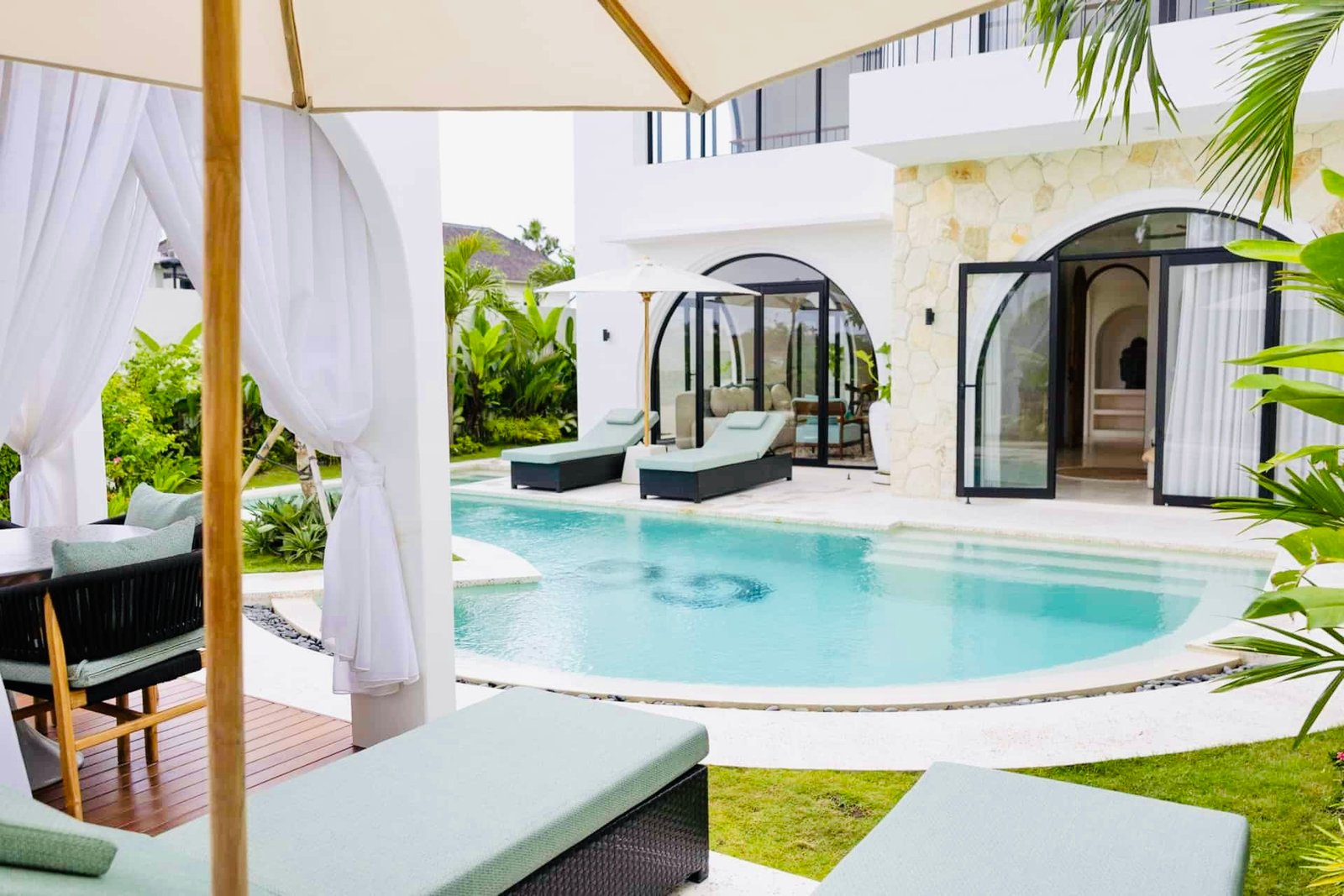 Mediterranean Oasis: A 4-Bedroom Villa in the Heart of Canggu - Leasehold