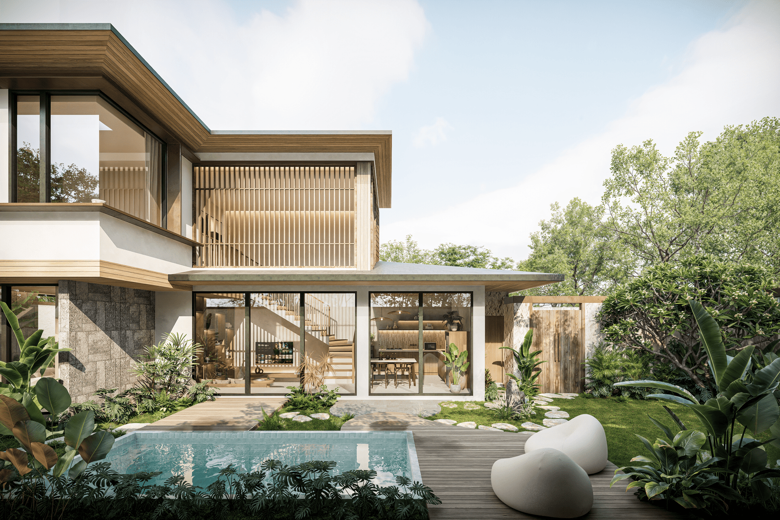 Your Private Oasis – 3-Bedroom Modern Tropical Home