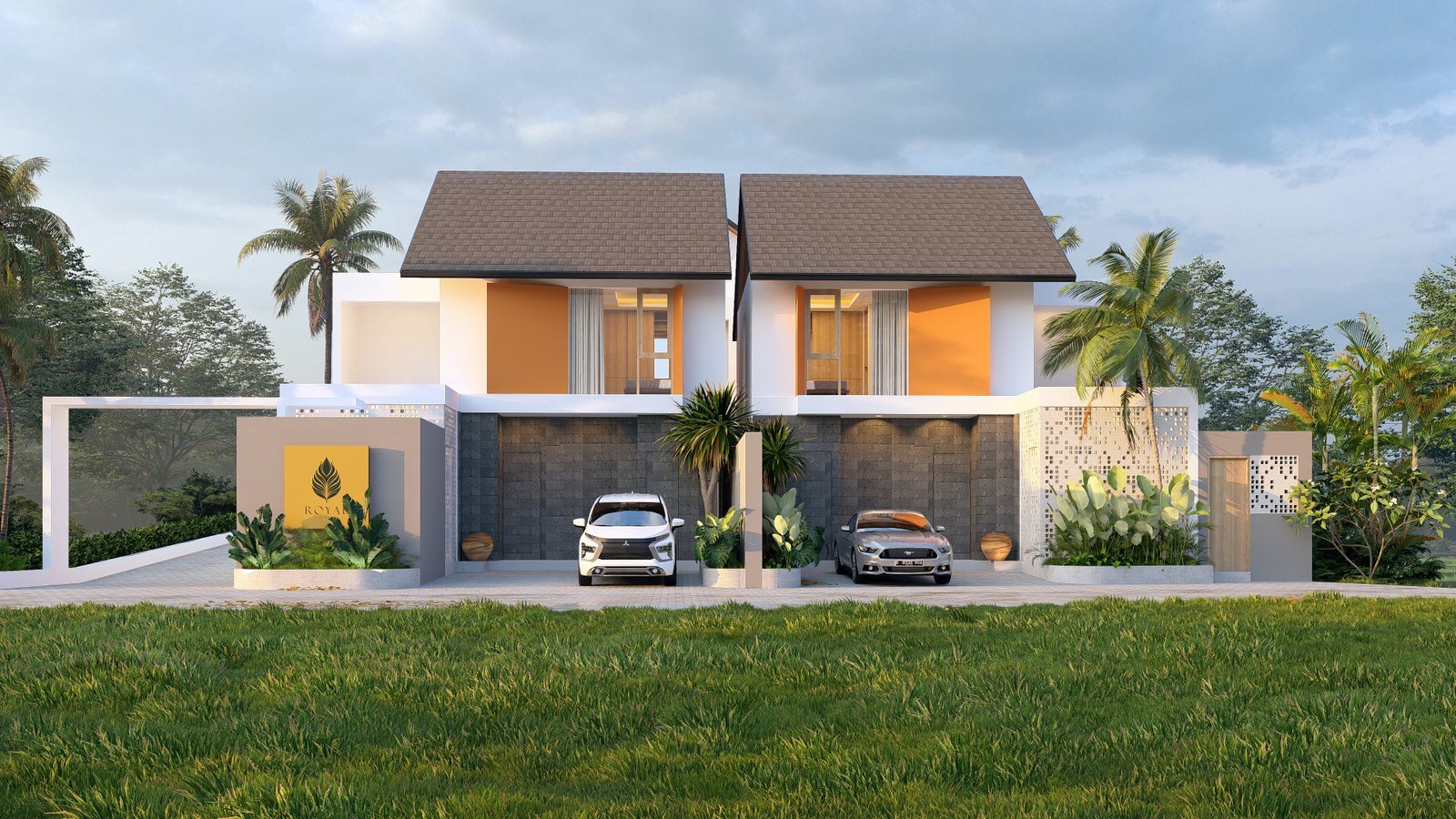 Modern Tropical Complex 4-Bedroom Villa in Sanur – Freehold (Under Construction)