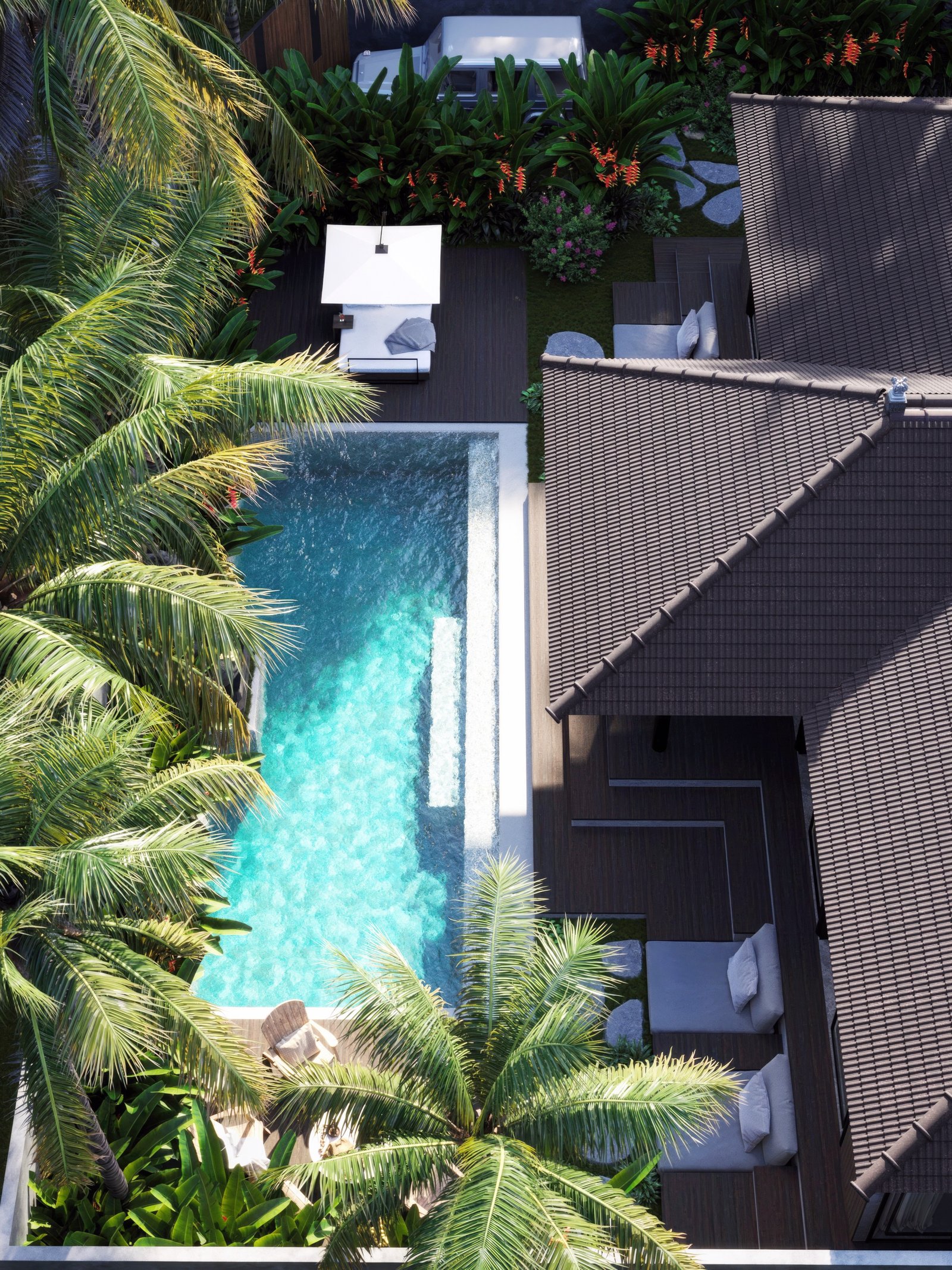 Tropical Ethnic Villa with Surfer-Inspired Design