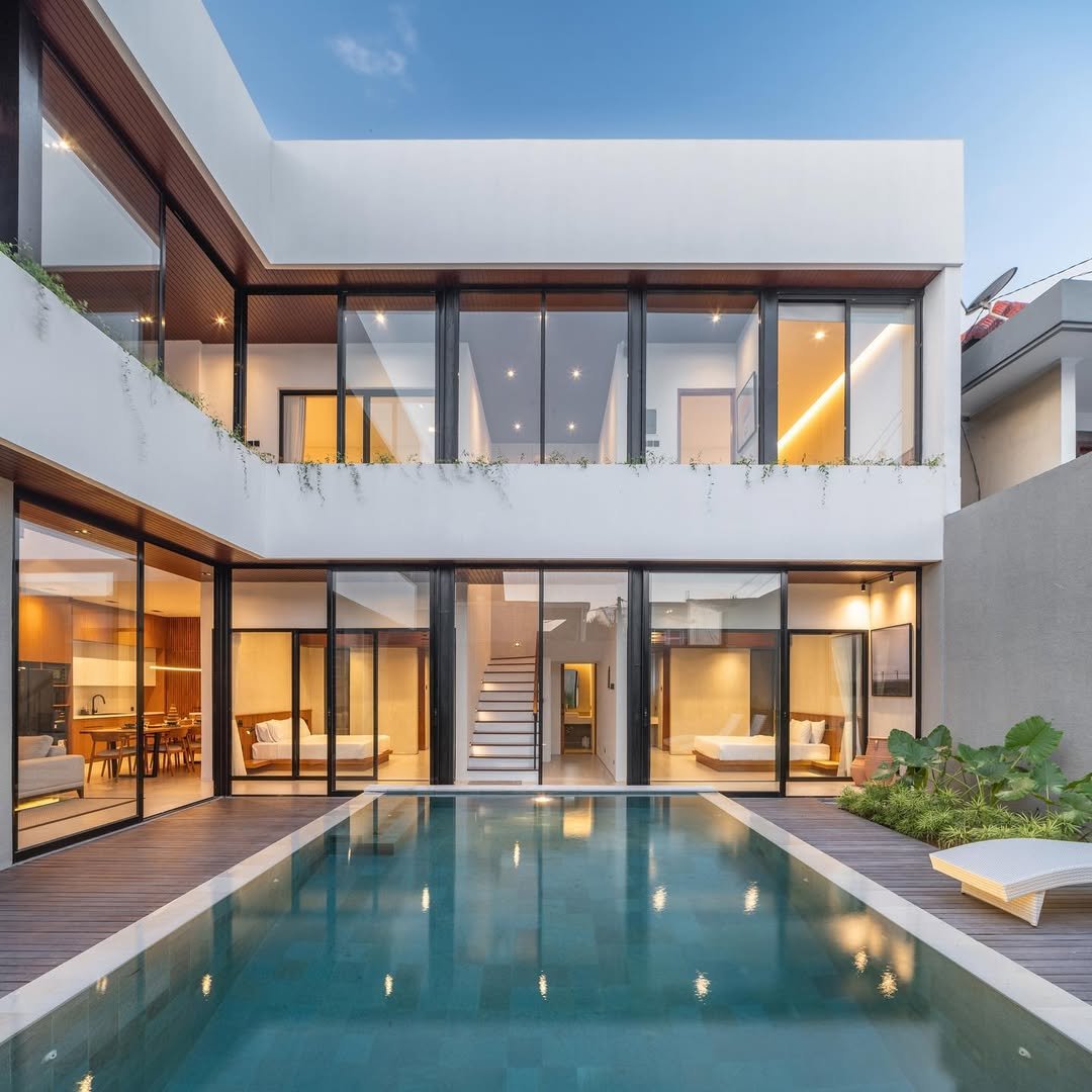 Brand New 4 Bedroom Modern Luxury Villa for Rent in Berawa, Canggu - Monthly or Yearly Rental