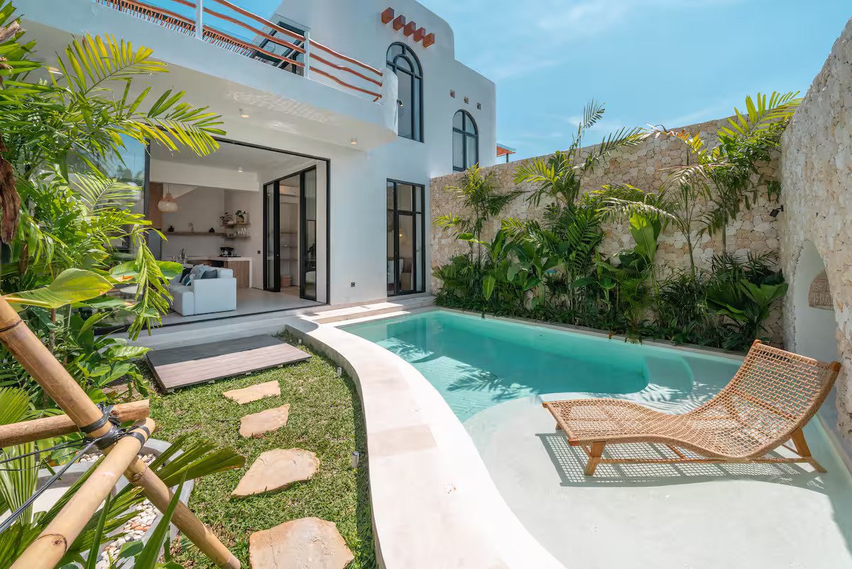 Modern Mediterranean 2-Bedroom Villa for Sale in Canggu, Pererenan