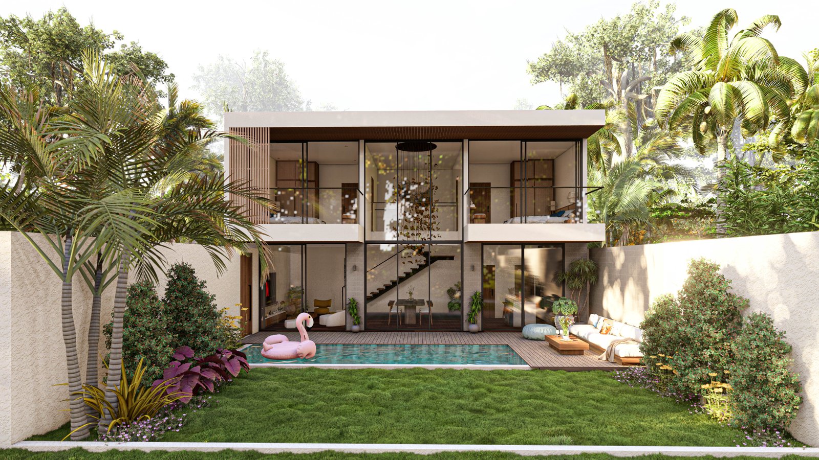 Under Construction: Modern Elegant 2-bedroom villa in Pererenan - Leasehold