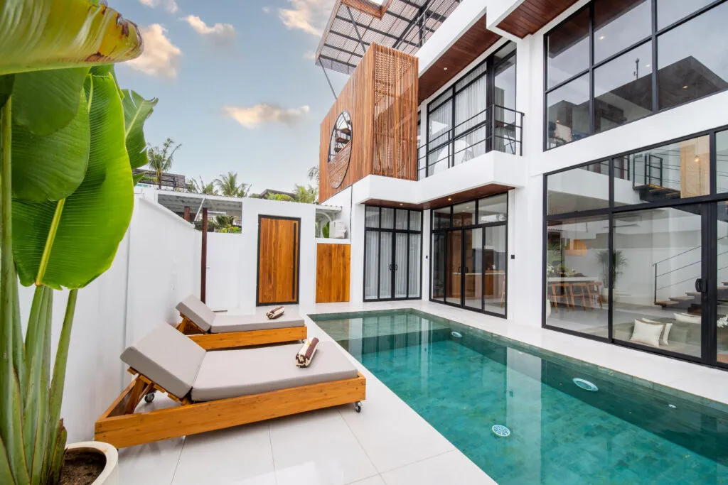 Luxurious 2-Bedroom Villa in Pererenan with Ocean View - Leasehold