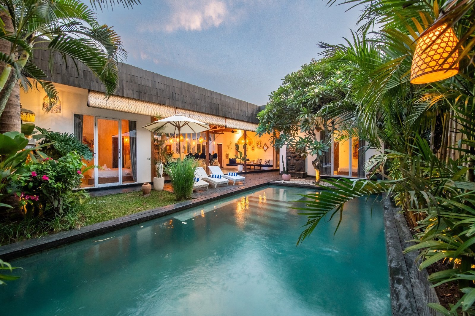Modern Tropical 3-Bedroom Villa for Sale Leasehold in Canggu