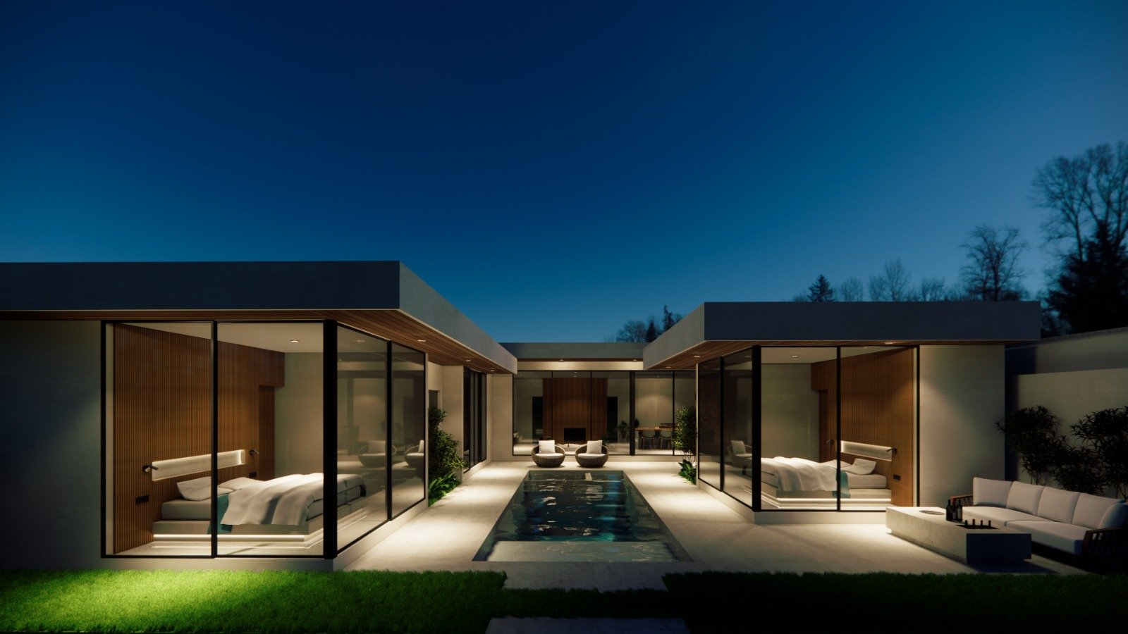 New Modern Villa 3-Bedroom Villas in Kaba-Kaba, Tabanan - Leasehold 30 Years