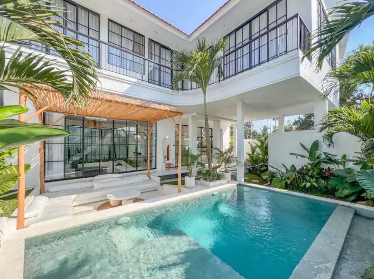 Mediterranean Modern 3-Bedroom Villa for Rent in Canggu - Monthly or Yearly