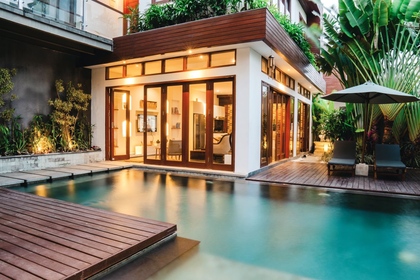 Luxury 3-Bedroom Villa with Private Pool in Cemagi For Rental