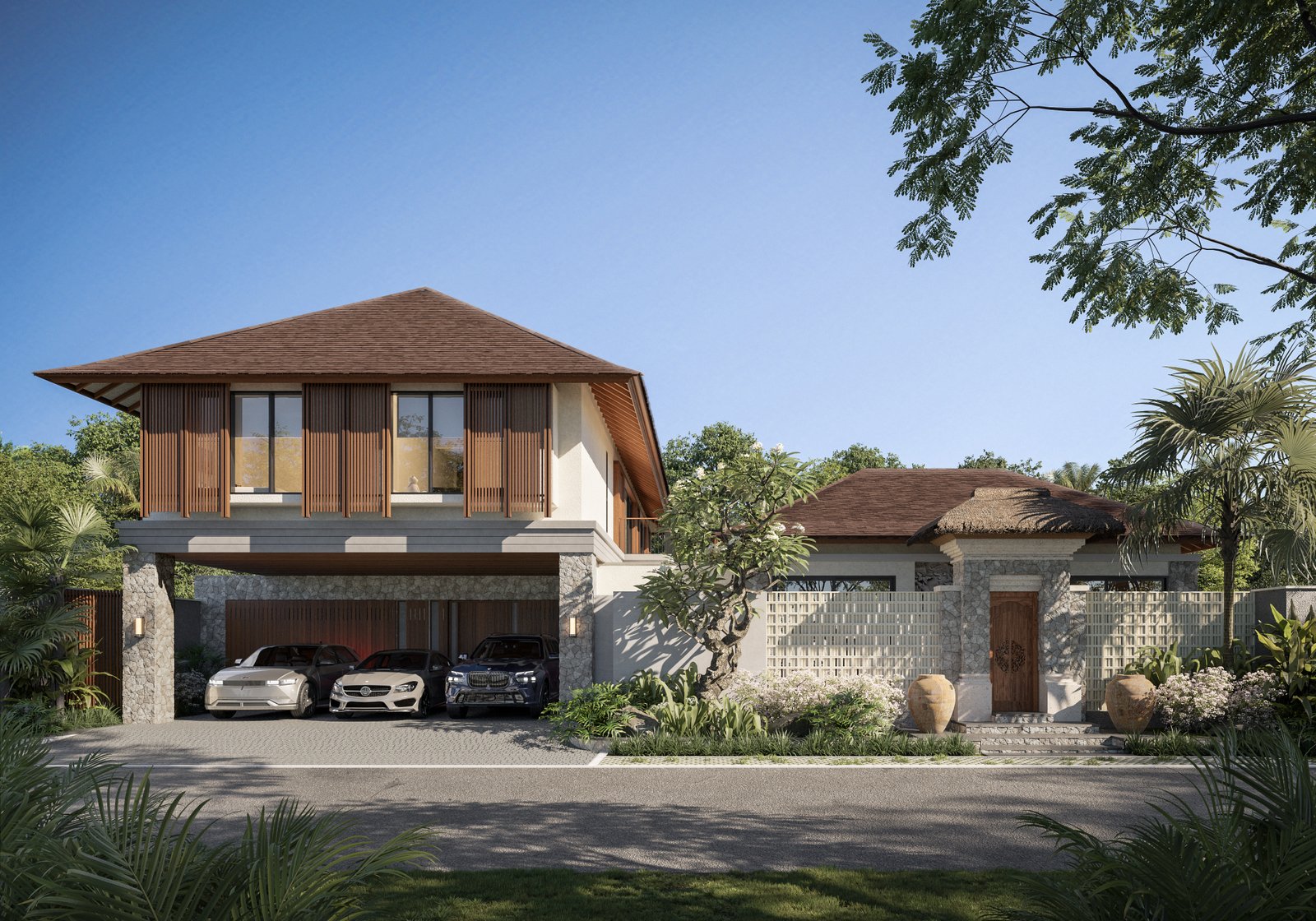 Exclusive Brand-New 6 Bedroom Modern Villa for Sale Freehold in Prime Jimbaran, Bali