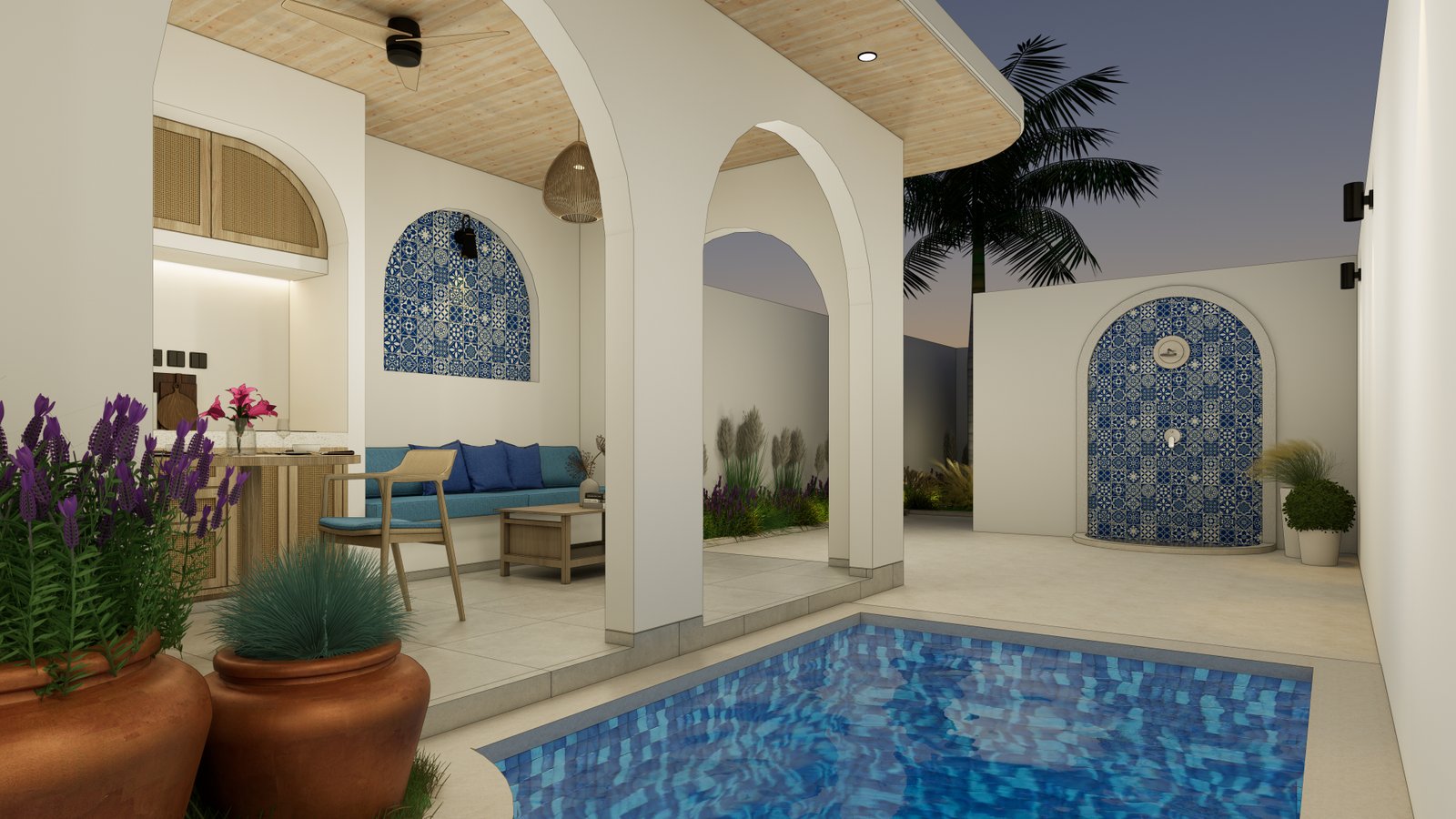 Under Construction: Charming Mediterranean 1-Bedroom Villas in Sanur – Ideal Leasehold Investment