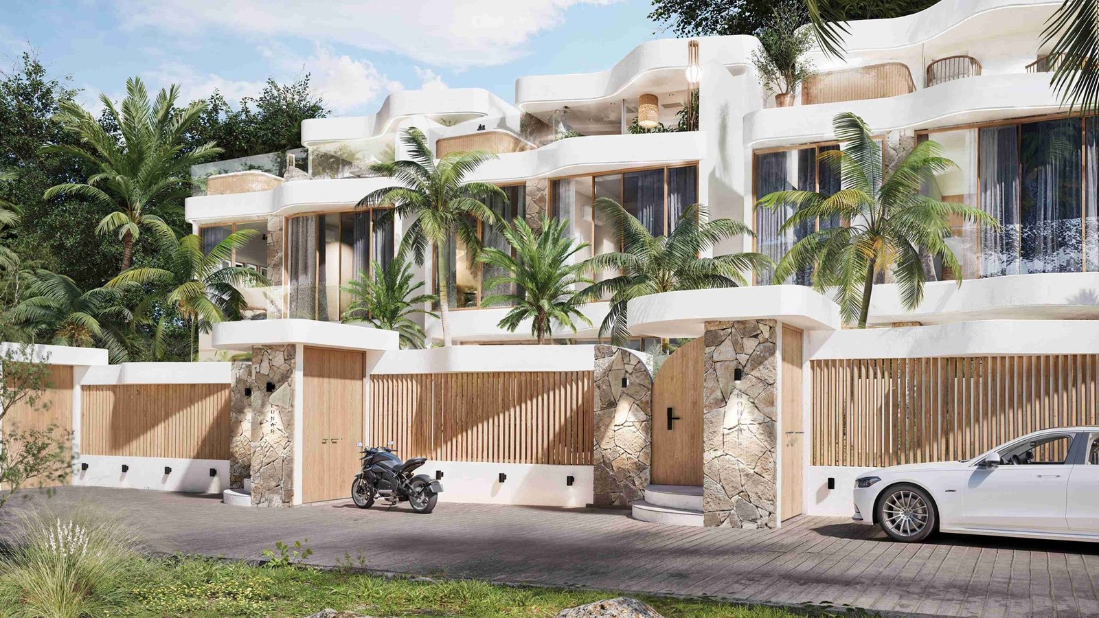 Two-Bedroom Modern Villa in Nyang-Nyang Beach – Private Rooftop & Pool